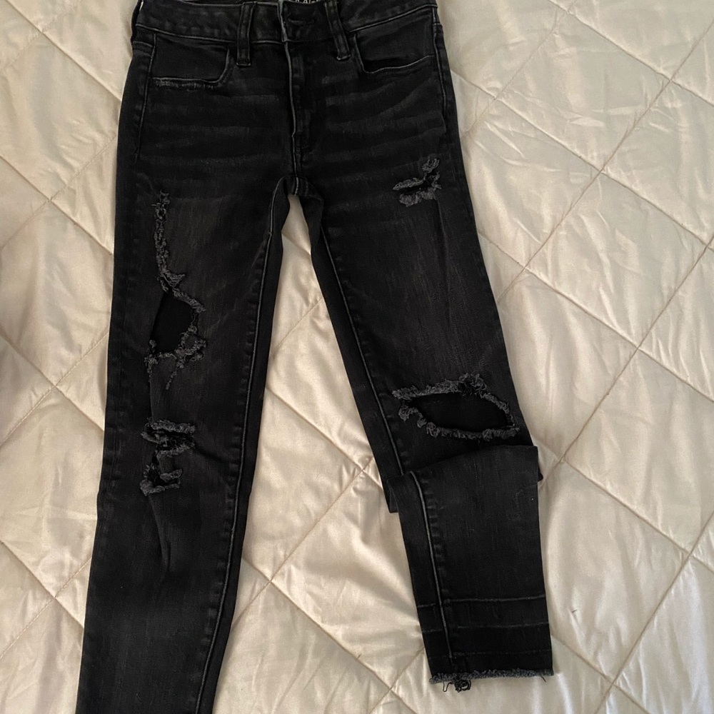 American eagle black jeans